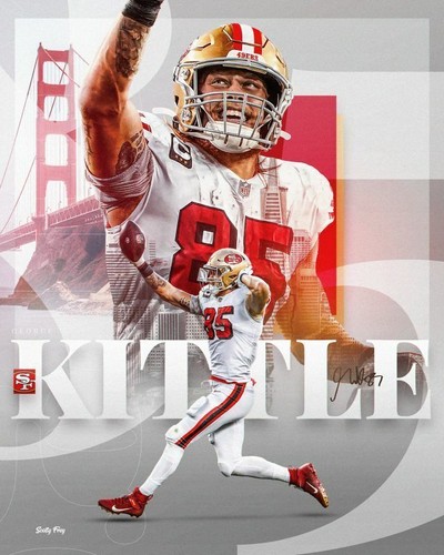 525833 george kittle - kittle, calcio