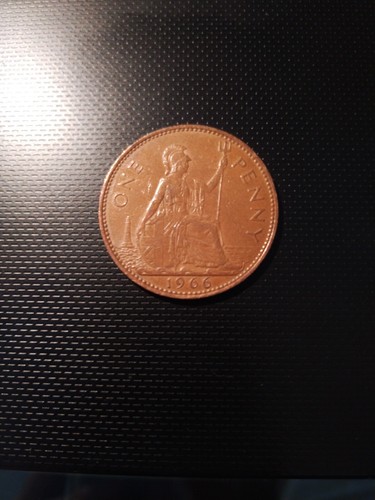 Moneta penny 1966 - moneta, un