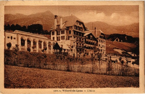 Cpa villard lans l adret - villard-de-lans,