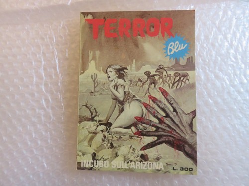 Terror blu fumetto 1977 e - terror,