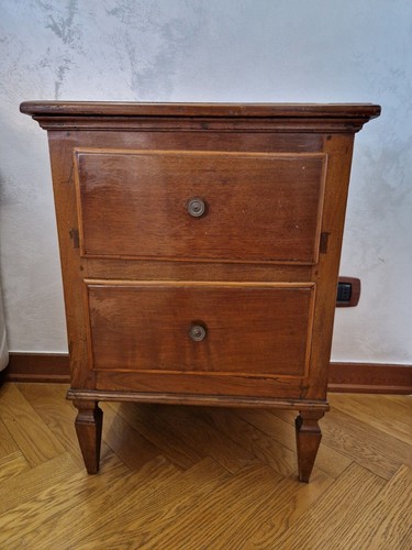 Antico comodino legno massello - comodino,
