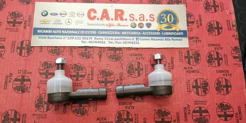 Coppia testine sterzo alfa - coppia,