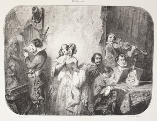 Lithographie originale xix - lithographie,