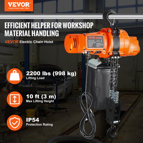 Vevor paranco catena elettrico - vevor,