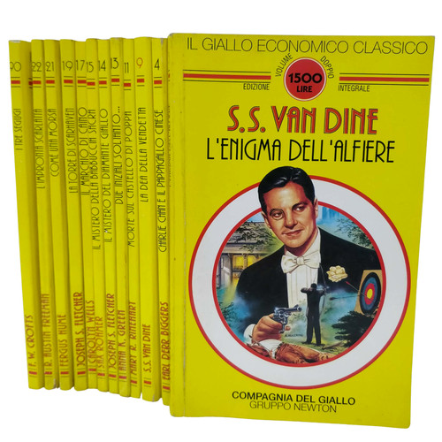 Lotto libri gialli newton - gialli,