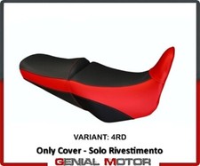 Rivestimento sella Vigevano Rosso(RD)T.I..per HONDA VARADERO 1000 1999 > 2011
