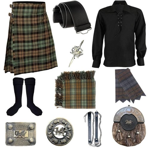 Scozzese uomo pezzi - 10,