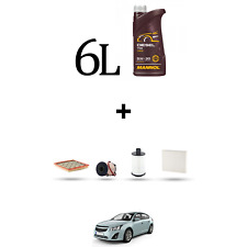 HOFFCAR Kit tagliando 4 FILTRI