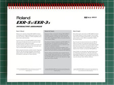 Roland EXR-3s — Manuale del