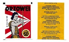 BUSTINA FIGURINE LAMPO - ORZOWEI - Ed. Flash, 1978 - VUOTA - RARA*