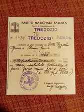 PARTITO NAZIONALE FASCISTA /