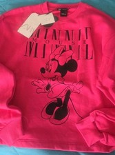 Felpa zara donna disney minnie - felpa,