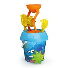 Set secchiello pesci con - d.18,