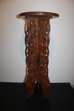 Tavolino artigianale legno