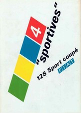 Catalogue Brochure Fiat 128