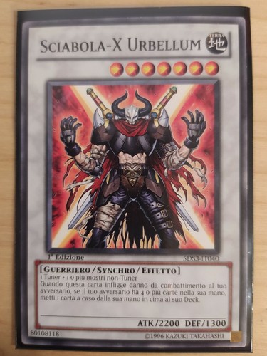 Carta sciabola x - carta, sciabola-x