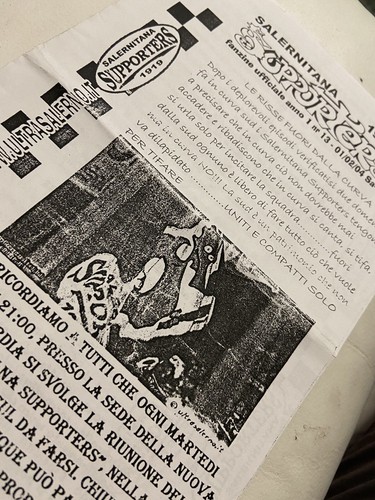 Fanzine ultras supporters - ultras,