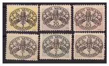 Vaticano 1945 segnatasse - vaticano,
