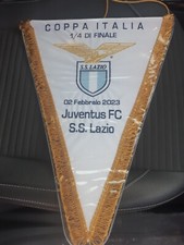 Gagliardetto ricamato Calcio Lazio-Juventus