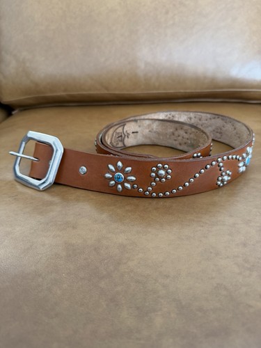 Cintura htc pelle marrone - in,