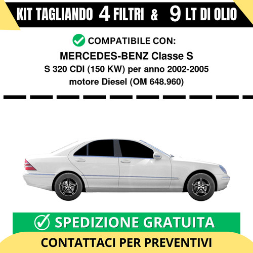 Tagliando per mercedes benz - tagliando,