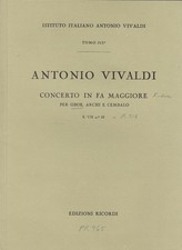 Concerto in Fa Maggiore per