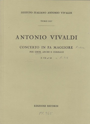 Concerto maggiore per - maggiore,