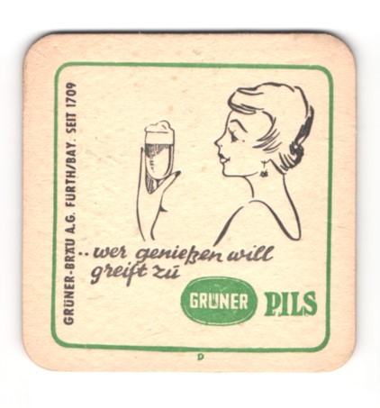 Sottobicchiere birra green - sottobicchiere,