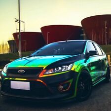 PELLICOLA ADESIVA CAST WRAPPING CANGIANTE CROMATO VERDE ORO AUTO MOTO TUNING