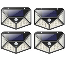 4X FARETTI DA ESTERNO LUCI LED