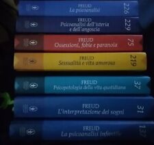LOTTO 7 LIBRI DI FREUD COLLANA EDIZIONI INTEGRALI NEWTON