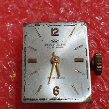 Movimento vecchio Pryngeps dial  13 x 16,5 mm bilancere ok cal. AS 1677 vintage