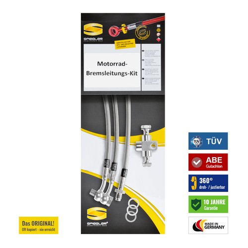 Specchietto tubo freno - specchietto,