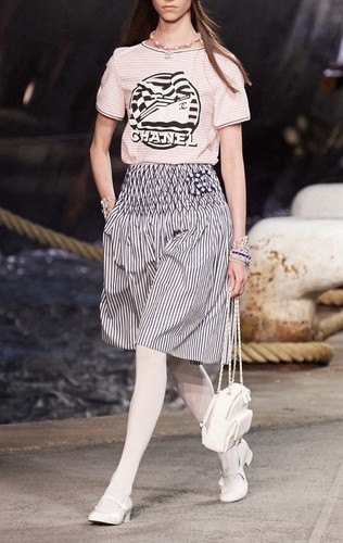 Gonna midi smoking - , chanel