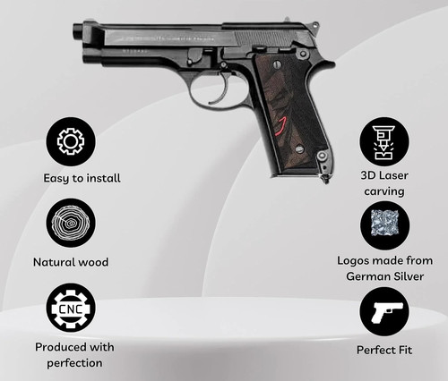 Beretta 92fs manopole - manopole, cantiere