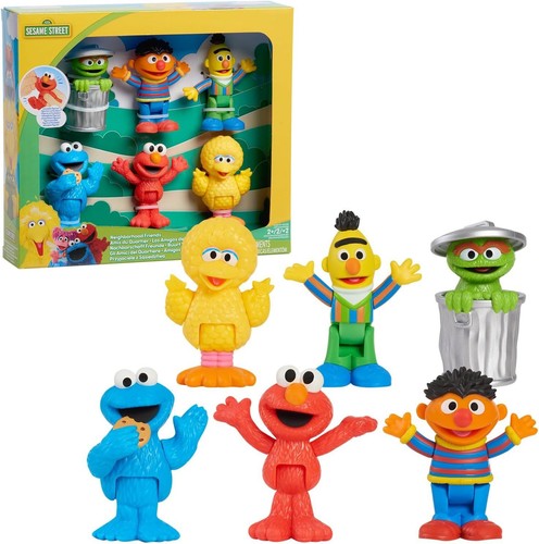Sesame street figure box - sesame,