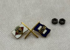 Emblema Badge Bandierine Ferrari F 355 Posacenere Originale 