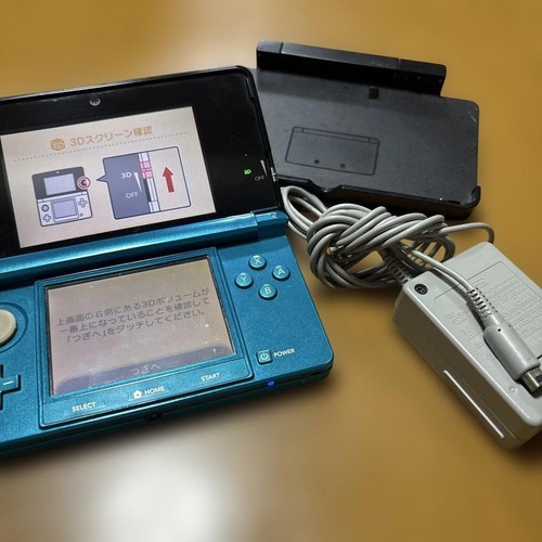 Nintendo 3ds aqua blue ctr - 3ds,