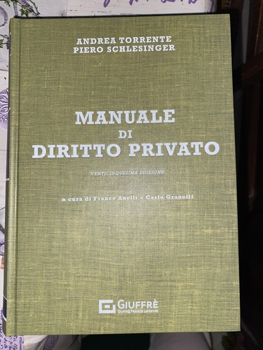 Manuale diritto privato andrea - diritto,