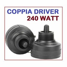 Coppia driver tweeter piezo - tweeter,