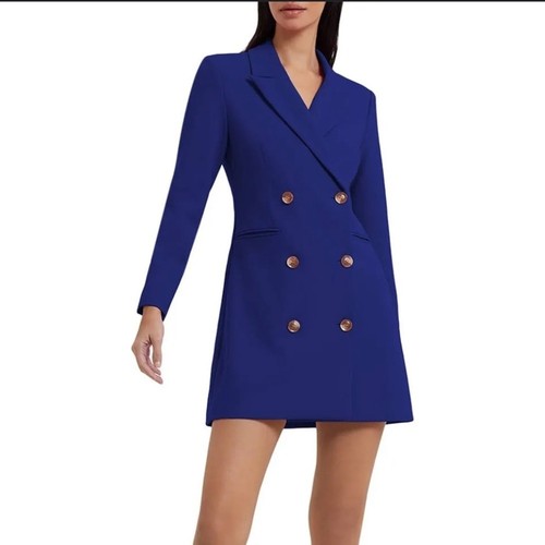Abito blazer sussurro blu - abito,