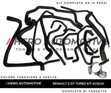 RENAULT 5 GT TURBO  1988 - 1991 TUBAZIONE MANICOTTI SILICONE RADIATORE MOTORE
