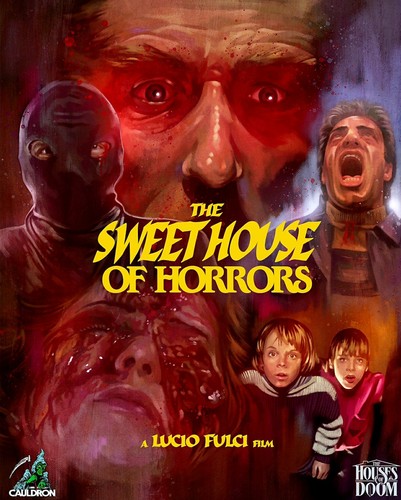 Dolce casa degli orrori blu - casa,