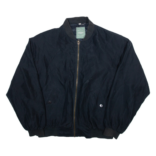 Giacca bomber nera casual - giacca,