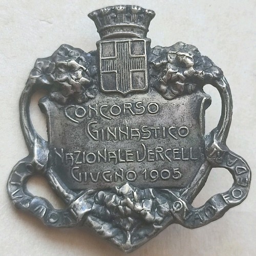 Distintivo concorso ginnastico - concorso,