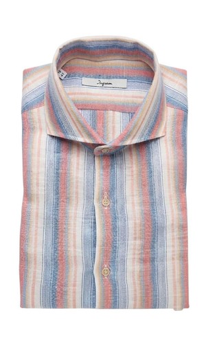 Camicia puro lino - , slim