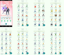 Pokémon Acc Go - Lvl43 - 44