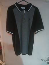 Polo in maglia a pannello