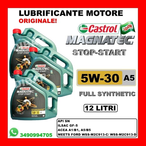 Olio castrol magnatec - olio,
