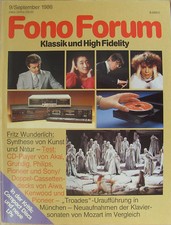 Fono Forum 9/86 Philips CD